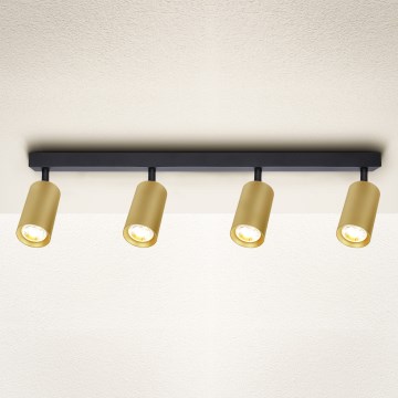 Brilagi - Spotlight SELE GOLDEN 4xGU10/30W/230V svart/guld