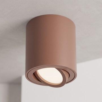 BRILAGI - Spottlampa MIA 1xGU10/30W/230V 84x80 mm brun
