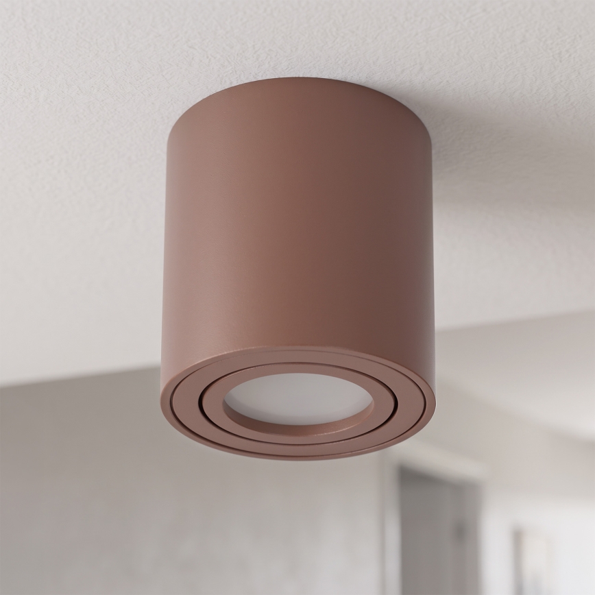 BRILAGI - Spottlampa MIA 1xGU10/30W/230V 84x80 mm brun
