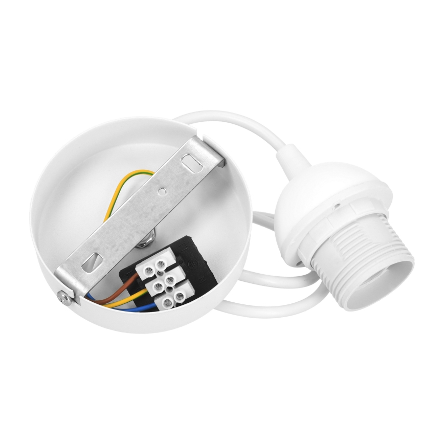 Brilagi - Strömkabel PARTY 1x E27/60W/230V Ø 10 cm, vit