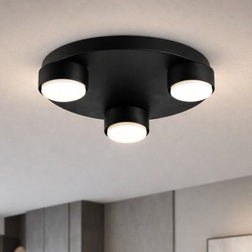 Brilagi - Taklampa 3xGX53/12W/230V Ø 30 cm svart