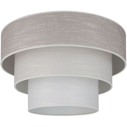 Brilagi - Taklampa ALASKA LUNETA 1xE27/15W/230V diameter 45 cm grå/grädde