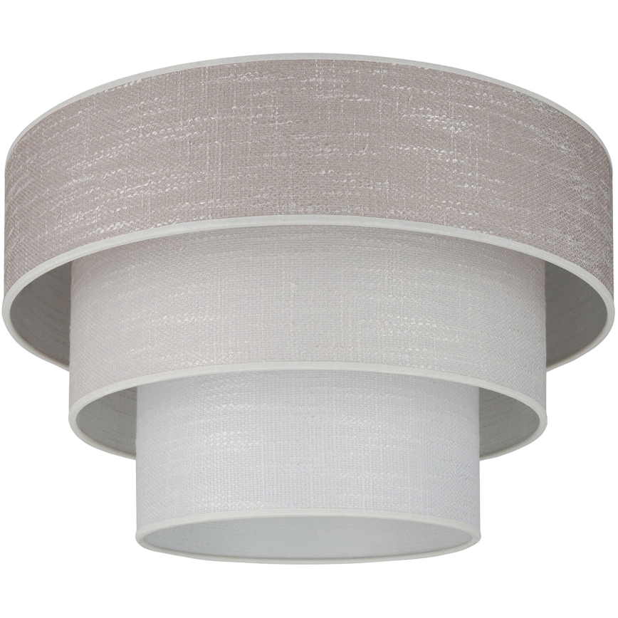 Brilagi - Taklampa ALASKA LUNETA 1xE27/15W/230V diameter 45 cm grå/grädde