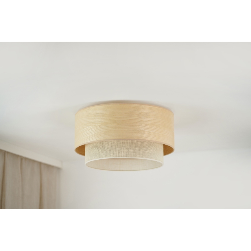 Brilagi - Taklampa ARIZONA BOHO 1xE27/15W/230V Ø 45 cm beige