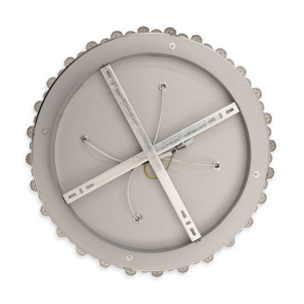 BRILAGI - Taklampa AURELIA 5xE14/40W/230V Ø 50 cm polerad krom