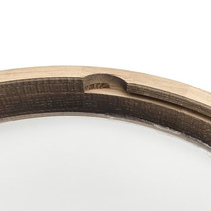 Brilagi - Taklampa CARVALHO SLIM SMOKEY 2xE27/60W/230V ek Ø 37,5 cm