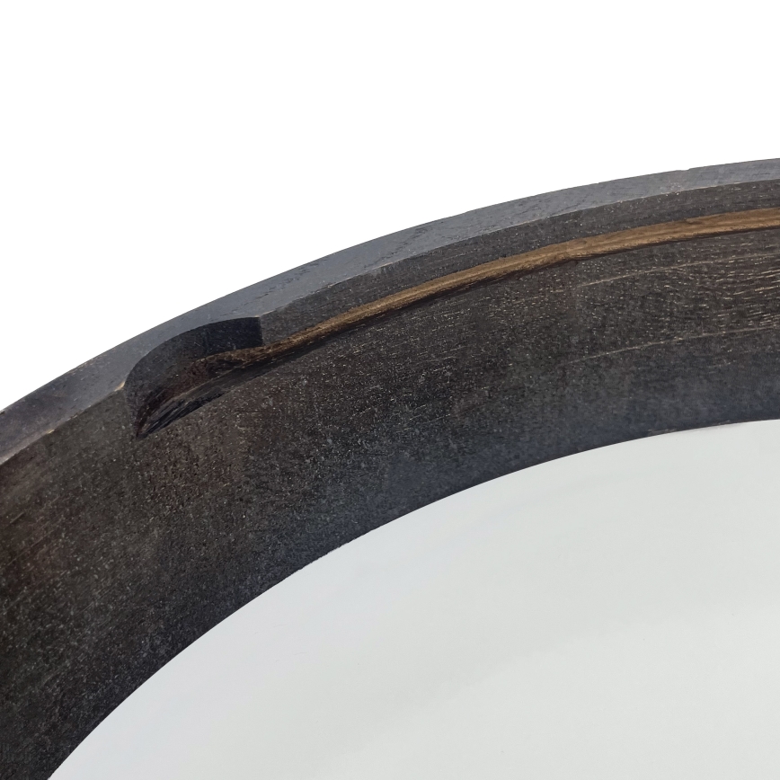 Brilagi - Taklampa CARVALHO SMOKEY 2xE27/60W/230V ek Ø 37,5 cm