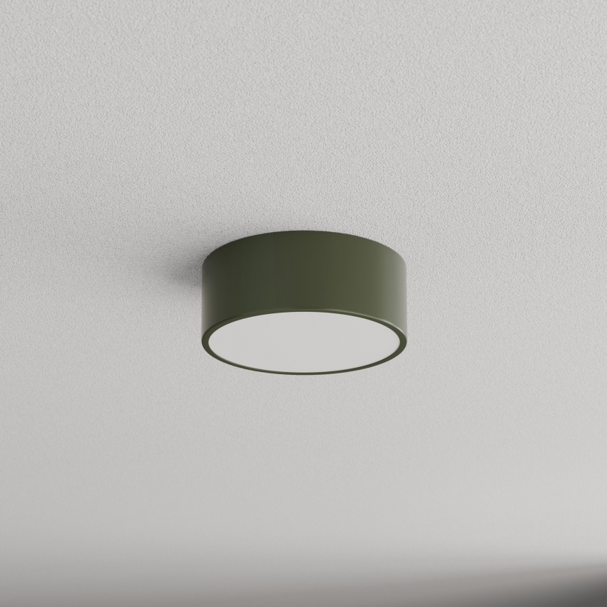 BRILAGI - Taklampa CLARE 1xE27/40W/230V Ø 20 cm khaki