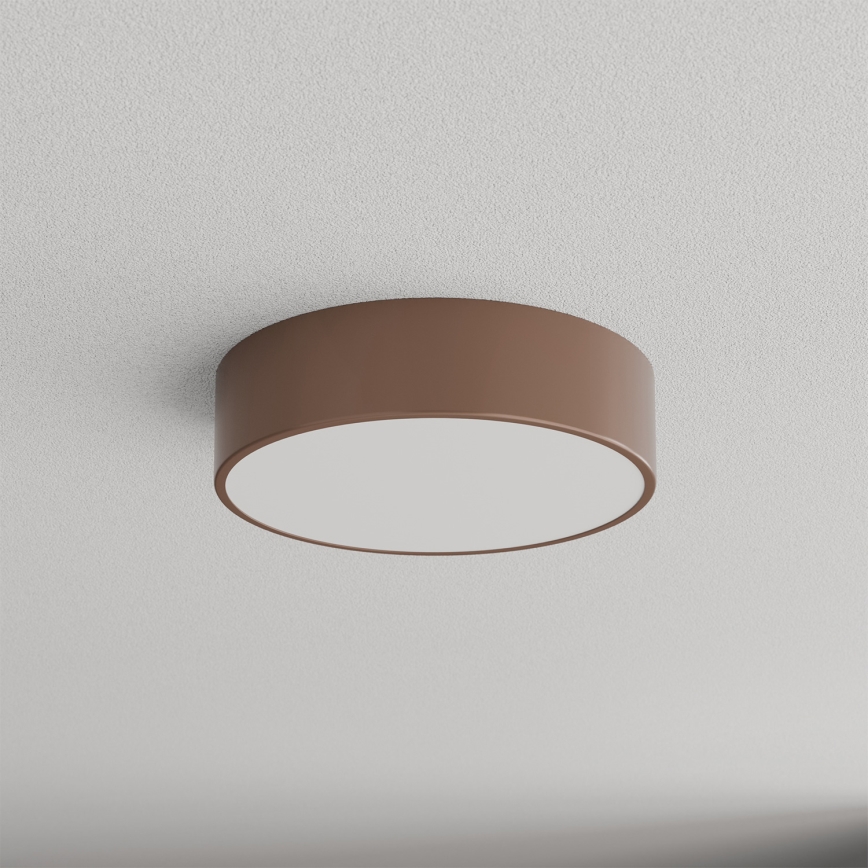 Brilagi - Taklampa CLARE 2xE27/24W/230V Ø 30 cm brun