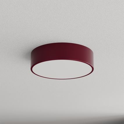 Brilagi - Taklampa CLARE 2xE27/40W/230V Ø 30 cm bordeaux
