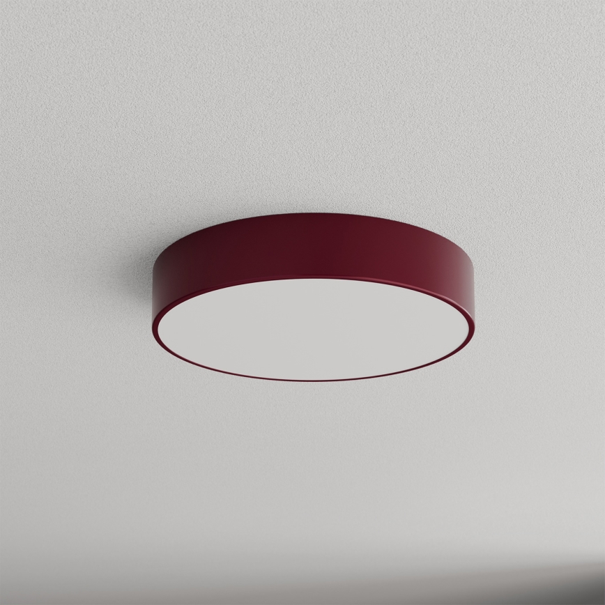 Brilagi - Taklampa CLARE 3xE27/24W/230V Ø 40 cm bordeauxröd