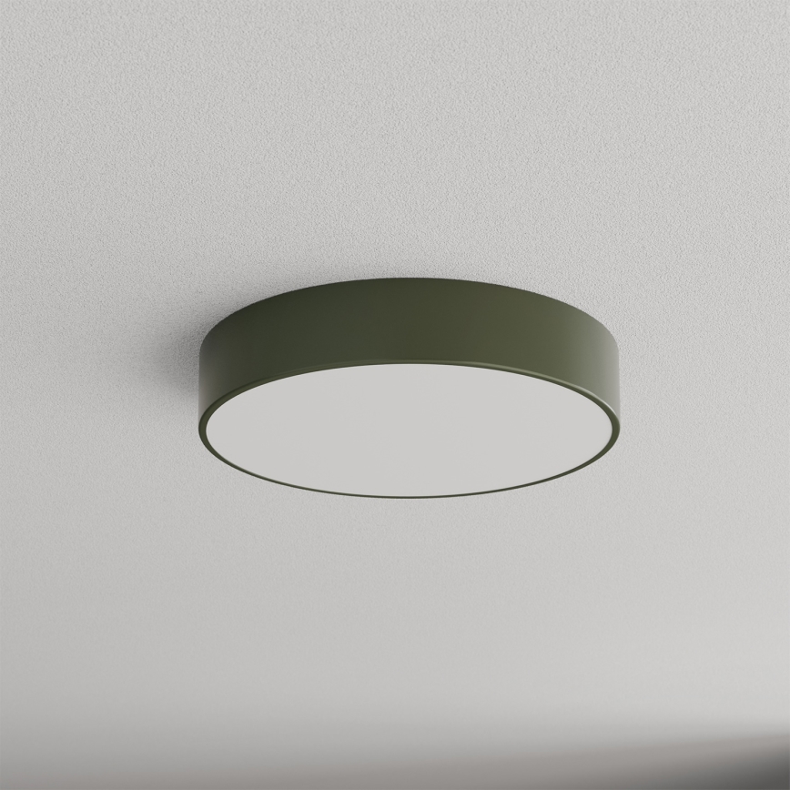 Brilagi - Taklampa CLARE 3xE27/40W/230V Ø 40 cm khaki
