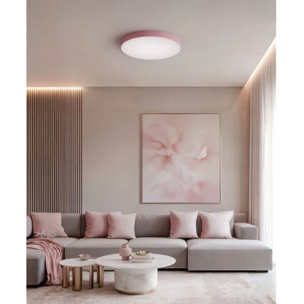 Brilagi - Taklampa CLARE 4xE27/24W/230V Ø 50 cm rosa