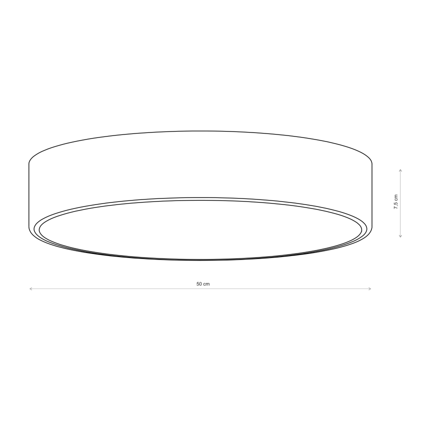 Brilagi - Taklampa CLARE 4xE27/24W/230V Ø 50 cm rosa