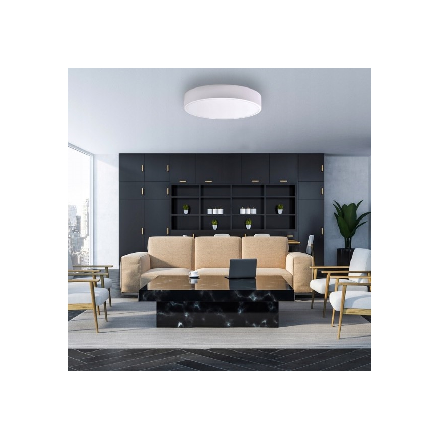 Brilagi - Taklampa CLARE 5xE27/40W/230V diameter 60 cm vit