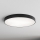Brilagi - Taklampa CLARE 6xE27/40W/230V diameter 80 cm svart