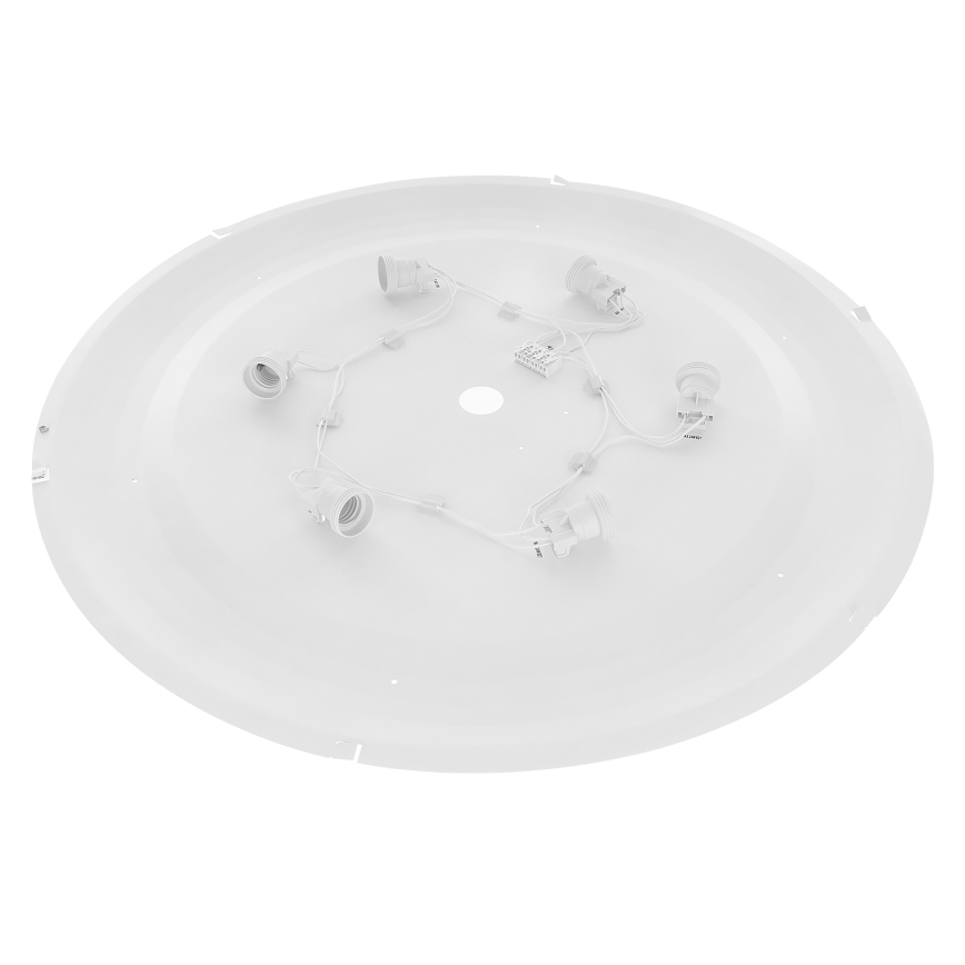 Brilagi - Taklampa CLARE 6xE27/40W/230V diameter 80 cm svart