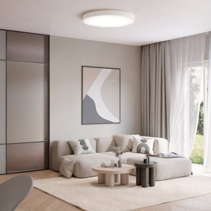 Brilagi - Taklampa CLARE 6xE27/40W/230V diameter 80 cm vit