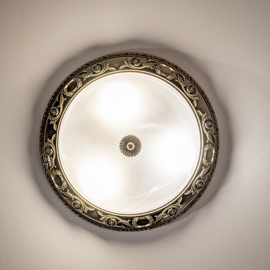 BRILAGI - Taklampa CLASSIC 3xE27/60W/230V mässing