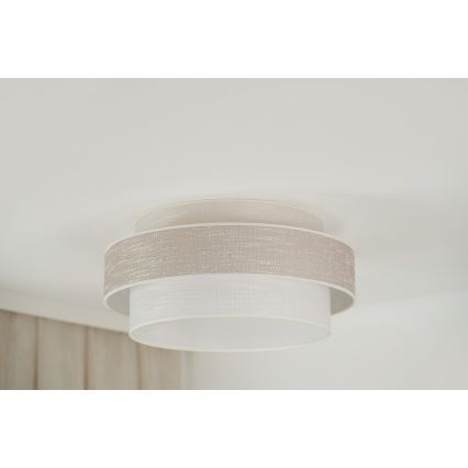 Brilagi - Taklampa DOVER SPACE LED/12W/230V Ø 50 cm 3000K/4000K/6400K grå/krämvit