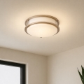 Brilagi - Taklampa ELARO 2xE27/40W/230V Ø 26 cm guld