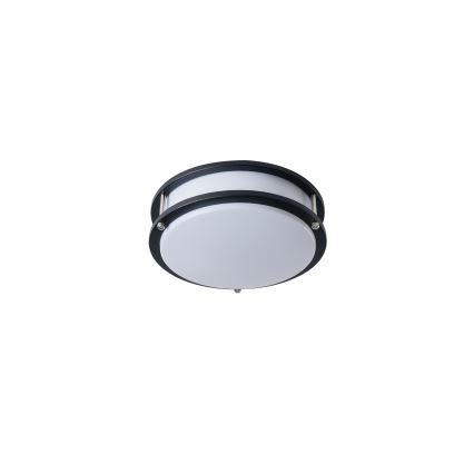 Brilagi - Taklampa ELARO 2xE27/40W/230V Ø 26 cm svart