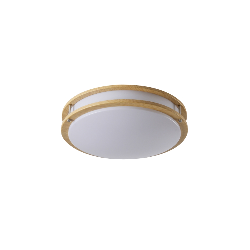 Brilagi - Taklampa ELARO 4xE27/40W/230V Ø 41 cm träfinish