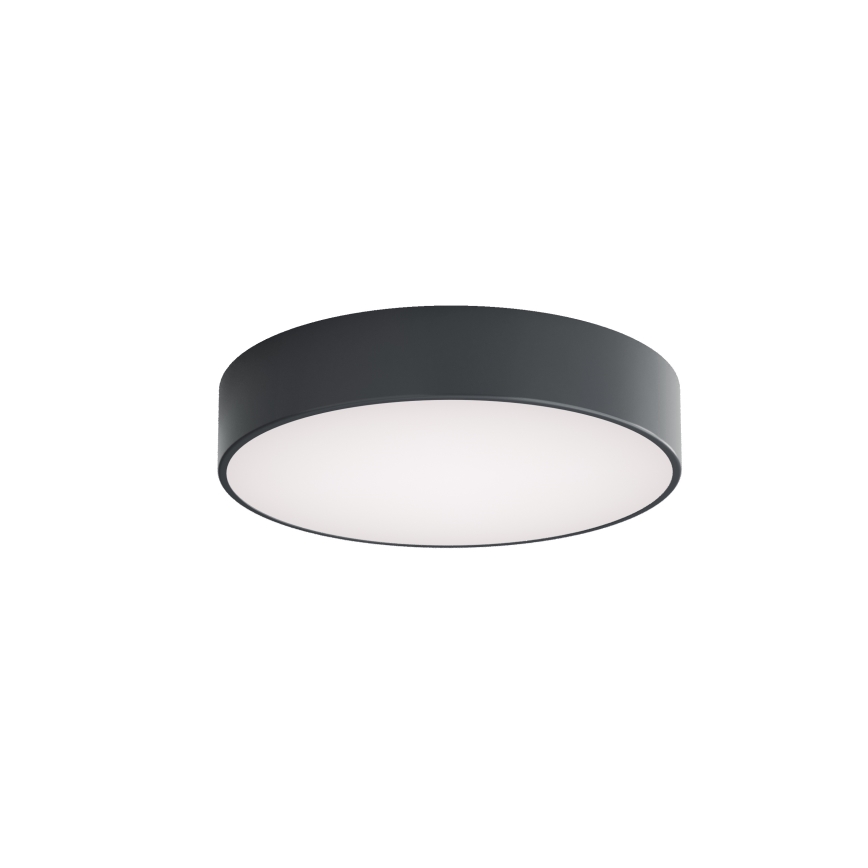 Brilagi - Badrumstaklampa CLARE 3xE27/24W/230V Ø 40 cm antracit IP54