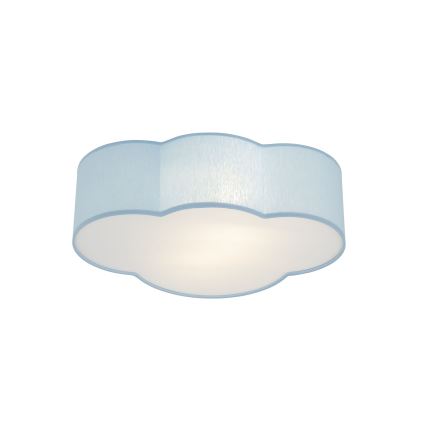 Brilagi - Taklampa för barn NIMBUS MINI 2xE27/15W/230V 31x43 cm blå