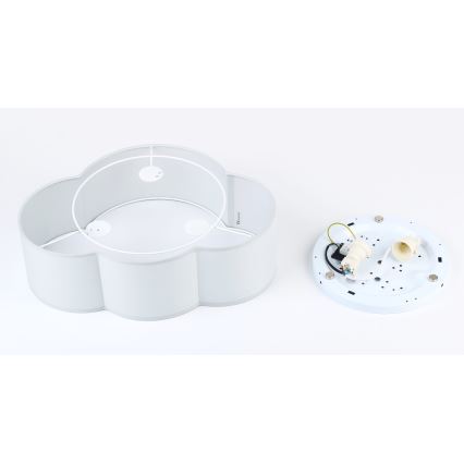 Brilagi - Taklampa för barn NIMBUS MINI 2xE27/15W/230V 31x43 cm grå