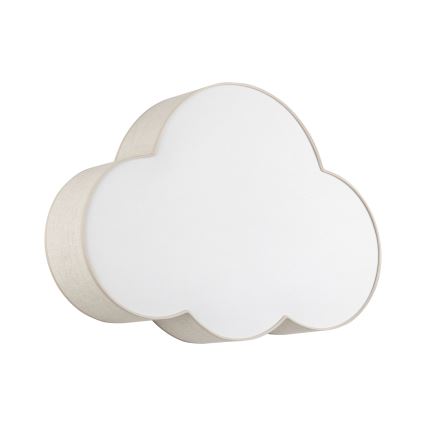 BRILAGI - Taklampa för barnrum NIMBUS 4xE27/15W/230V 46x63 cm beige
