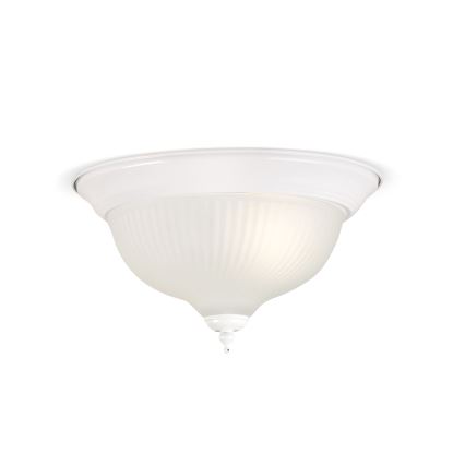 BRILAGI - Taklampa FRESCO 2xE27/40W/230V diam. 28 cm vit
