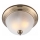 Brilagi - Taklampa FRESCO 2xE27/40W/230V Ø 28 cm mässing