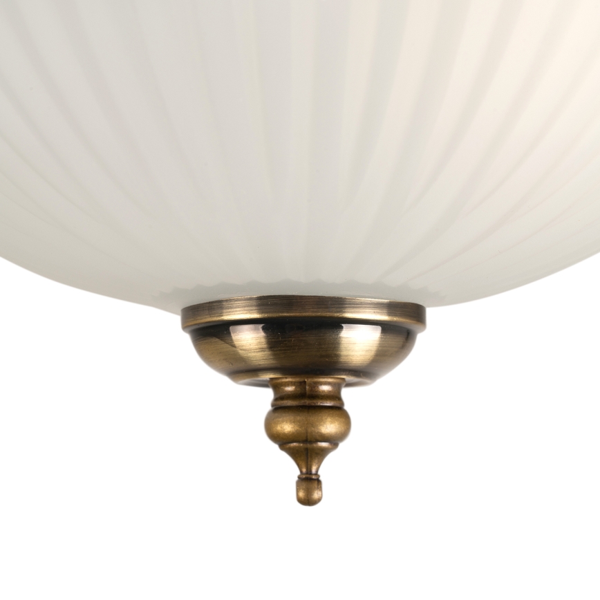 BRILAGI - Taklampa FRESCO 2xE27/40W/230V Ø 28 cm, mässing