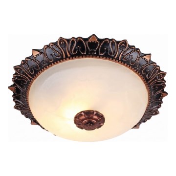 Brilagi - Taklampa FRESCO 2xE27/40W/230V Ø 30 cm brons