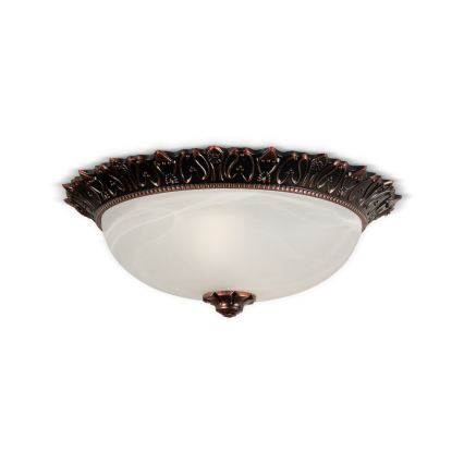 BRILAGI - Taklampa FRESCO 2xE27/40W/230V Ø 30 cm brons