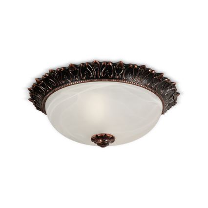 BRILAGI - Taklampa FRESCO 2xE27/40W/230V Ø 30 cm brons