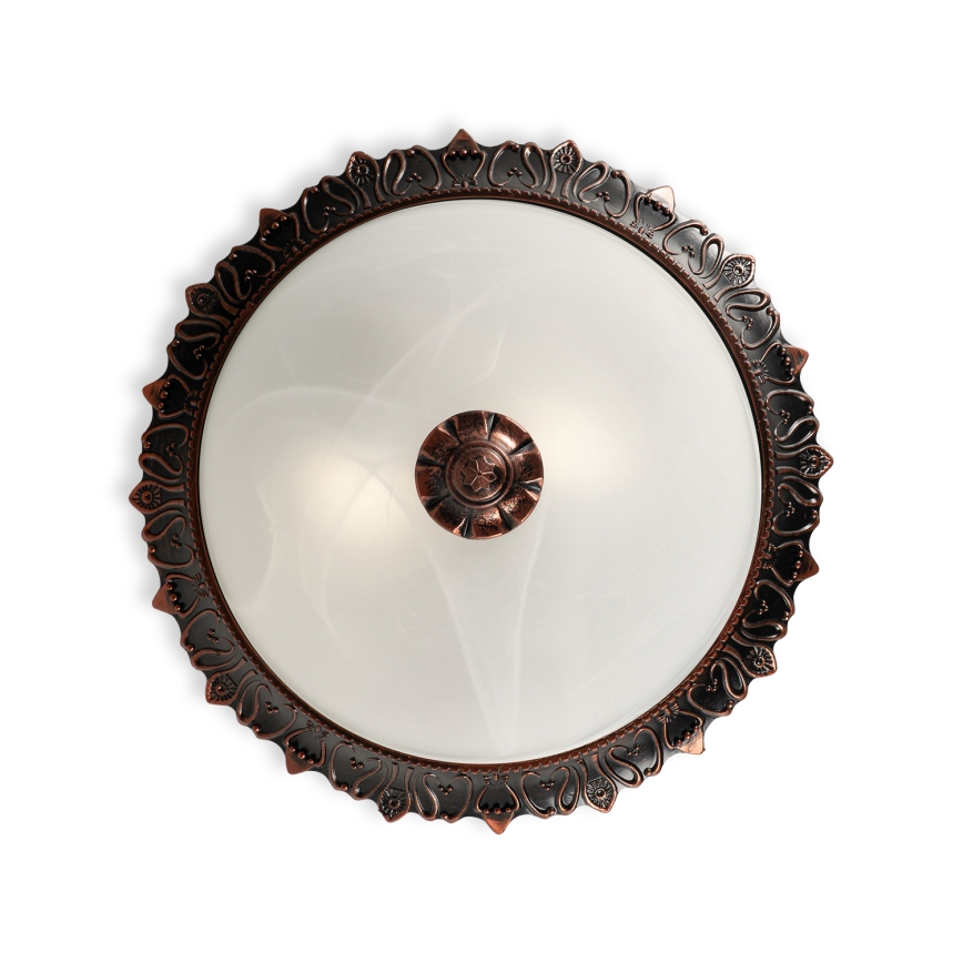BRILAGI - Taklampa FRESCO 2xE27/40W/230V Ø 30 cm brons