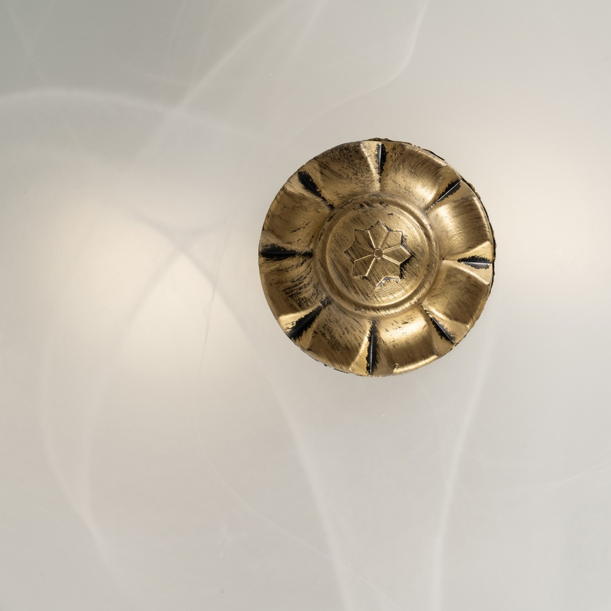 BRILAGI - Taklampa FRESCO 2xE27/40W/230V Ø 30 cm guldfärgad