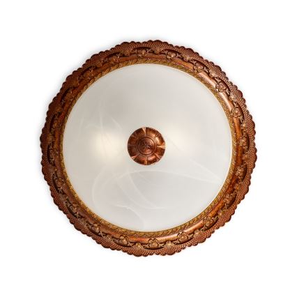BRILAGI - Taklampa FRESCO 2xE27/40W/230V Ø30 cm guld