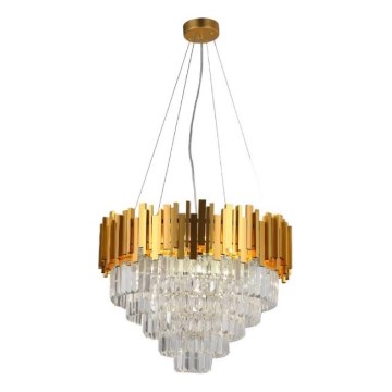 Brilagi - Taklampa med kabelupphängning PLAZA 9xE14/40W/230V