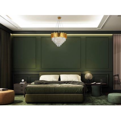 Brilagi - Taklampa med kabelupphängning PLAZA 9xE14/40W/230V