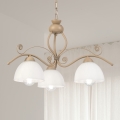BRILAGI - Taklampa med kedja ANTICO MODERN 3xE27/60W/230V beige