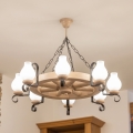 Brilagi - Taklampa med kedja ROATA 8xE14/40W/230V ek