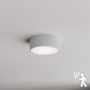 Brilagi - Taklampa med sensor CLARE 1xE27/40W/230V diameter 20 cm grå