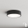 Brilagi - Taklampa med sensor CLARE 2xE27/40W/230V diameter 30 cm svart