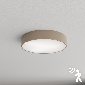 Brilagi - Taklampa med sensor CLARE 3xE27/24W/230V diameter 40 cm beige