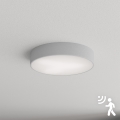 Brilagi - Taklampa med sensor CLARE 3xE27/40W/230V diameter 40 cm grå