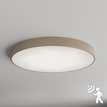 Brilagi - Taklampa med sensor CLARE 6xE27/40W/230V diameter 80 cm beige