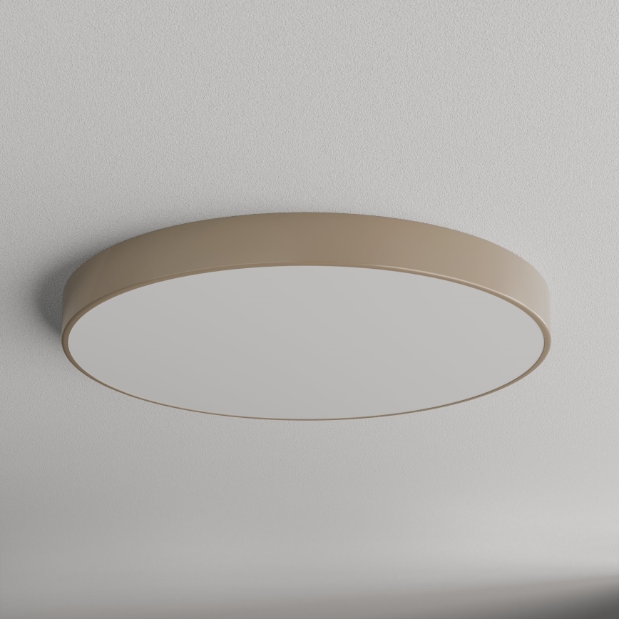 Brilagi - Taklampa med sensor CLARE 6xE27/40W/230V diameter 80 cm beige